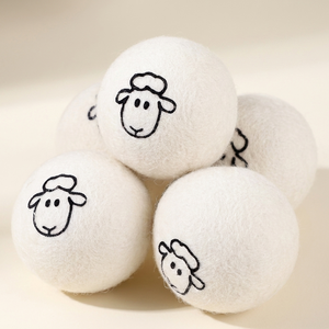 Boules de séchage de laine réutilisables