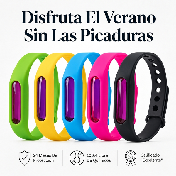 Pulseras anti-mosquitos