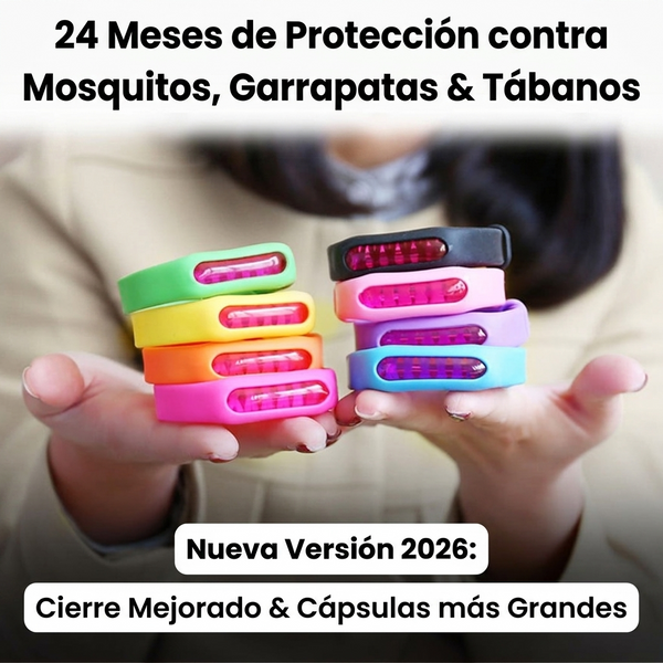 Pulseras anti-mosquitos