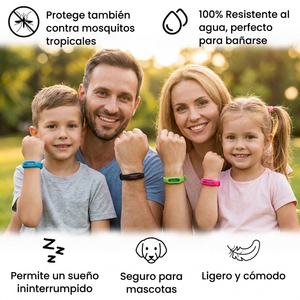 Pulseras anti-mosquitos