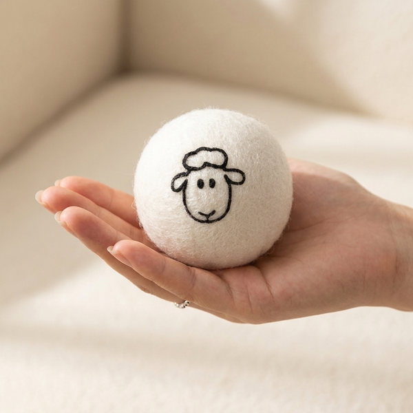 Boules de séchage de laine réutilisables