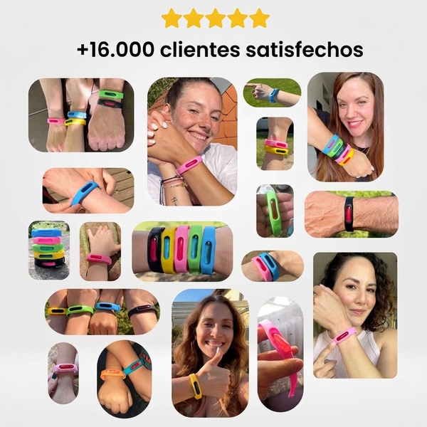 Pulseras anti-mosquitos