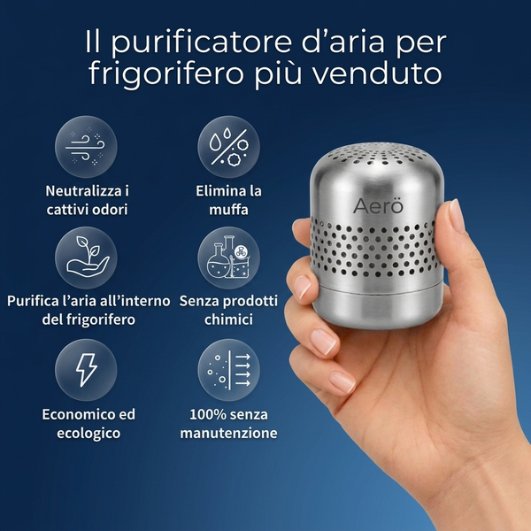 Purificatore d'aria per frigorifero