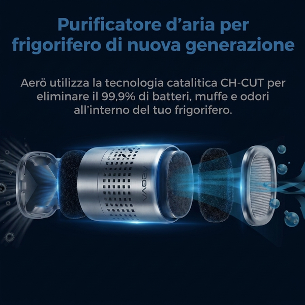 Purificatore d'aria per frigorifero