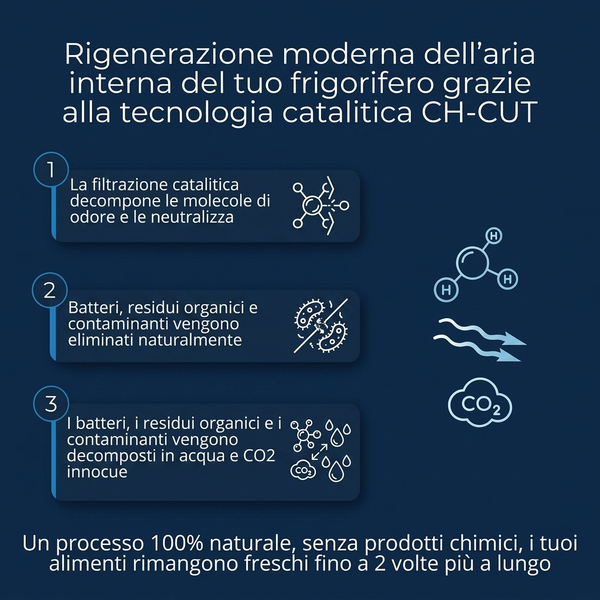 Purificatore d'aria per frigorifero