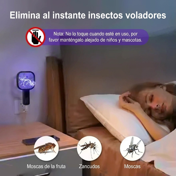 Lámpara antimosquitos USB 2 en 1