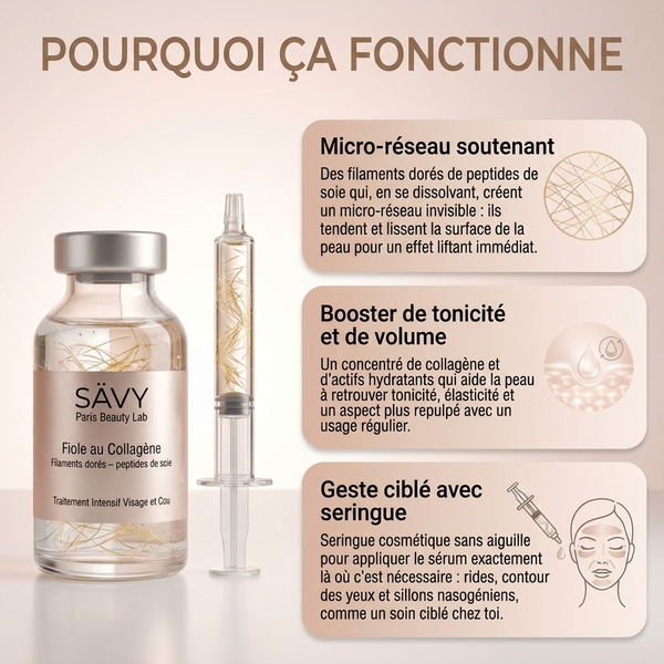Sérum coréen à effet liftant dès la première application